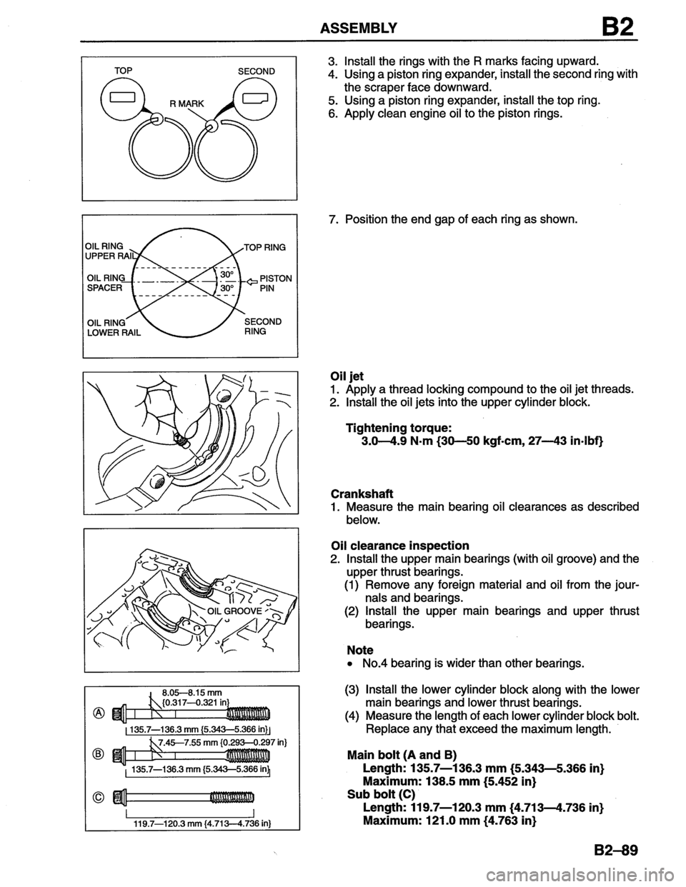MAZDA MX-6 1996  Workshop Manual 