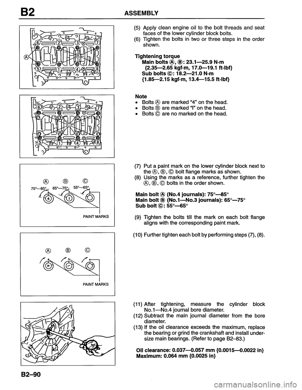 MAZDA MX-6 1996  Workshop Manual 
