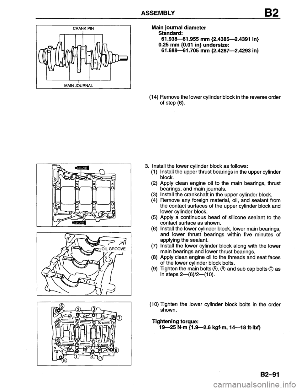 MAZDA MX-6 1996  Workshop Manual 