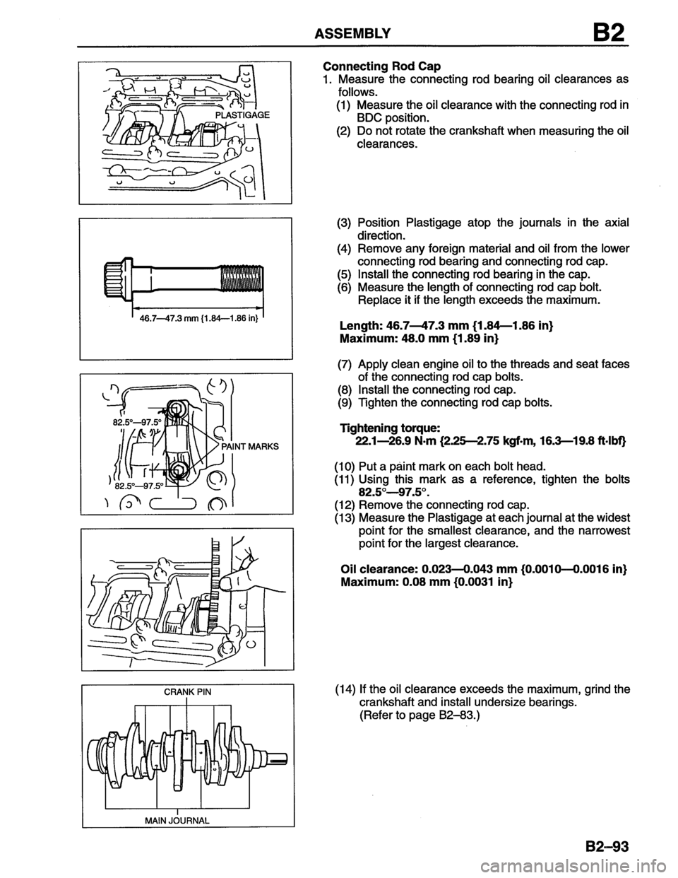 MAZDA MX-6 1996  Workshop Manual 