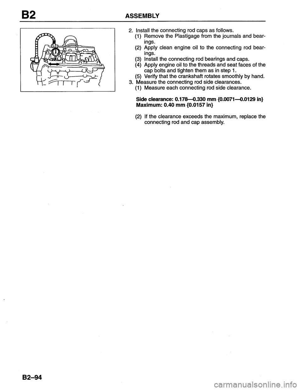 MAZDA MX-6 1996  Workshop Manual 