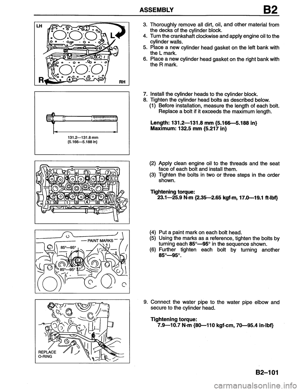 MAZDA MX-6 1996  Workshop Manual 