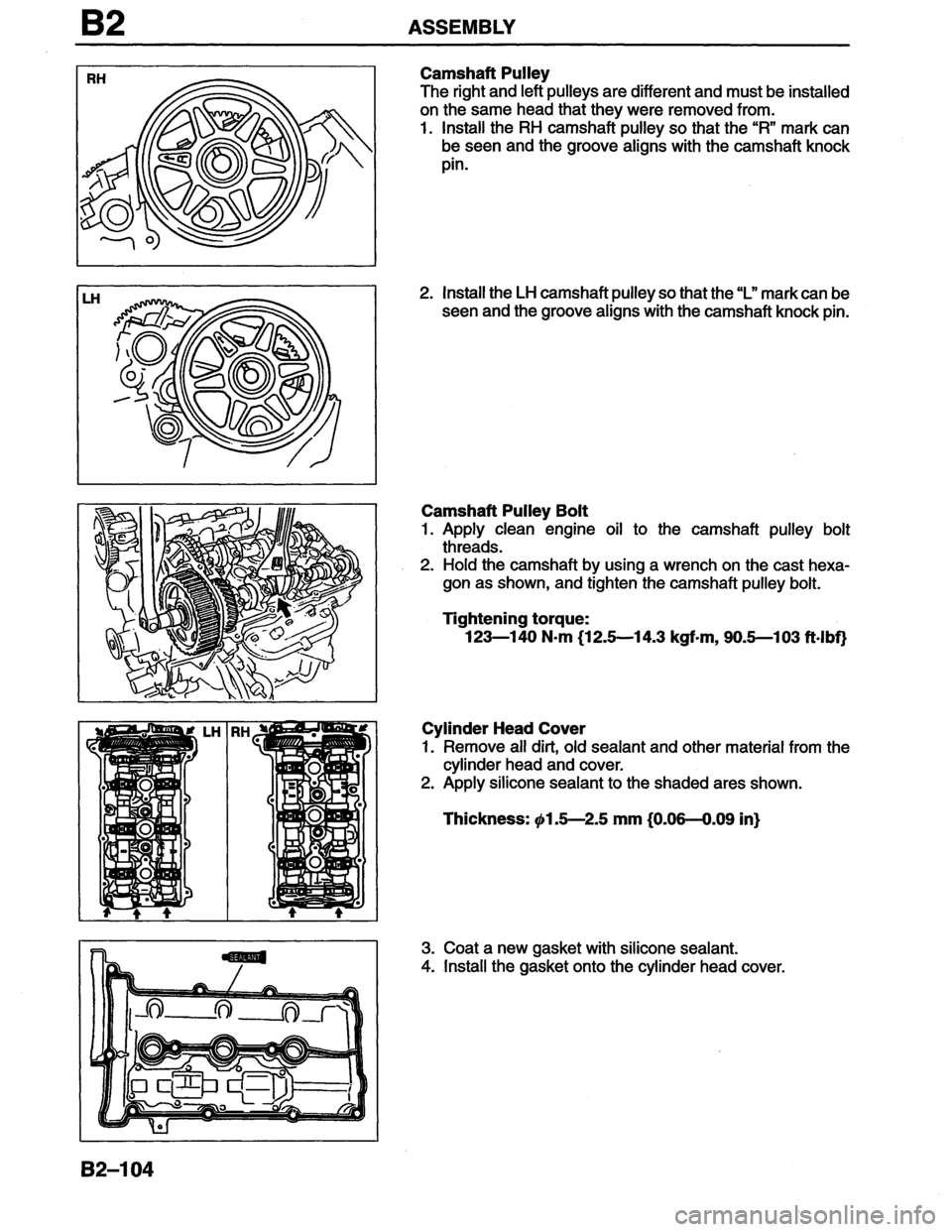MAZDA MX-6 1996  Workshop Manual 