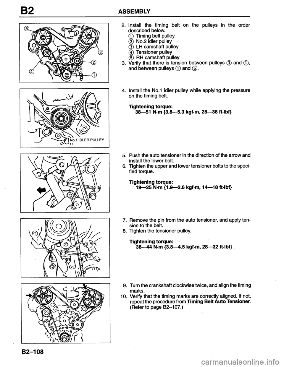 MAZDA MX-6 1996  Workshop Manual 