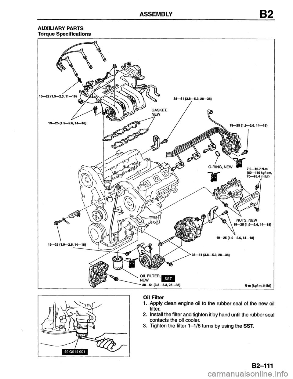 MAZDA MX-6 1996  Workshop Manual 