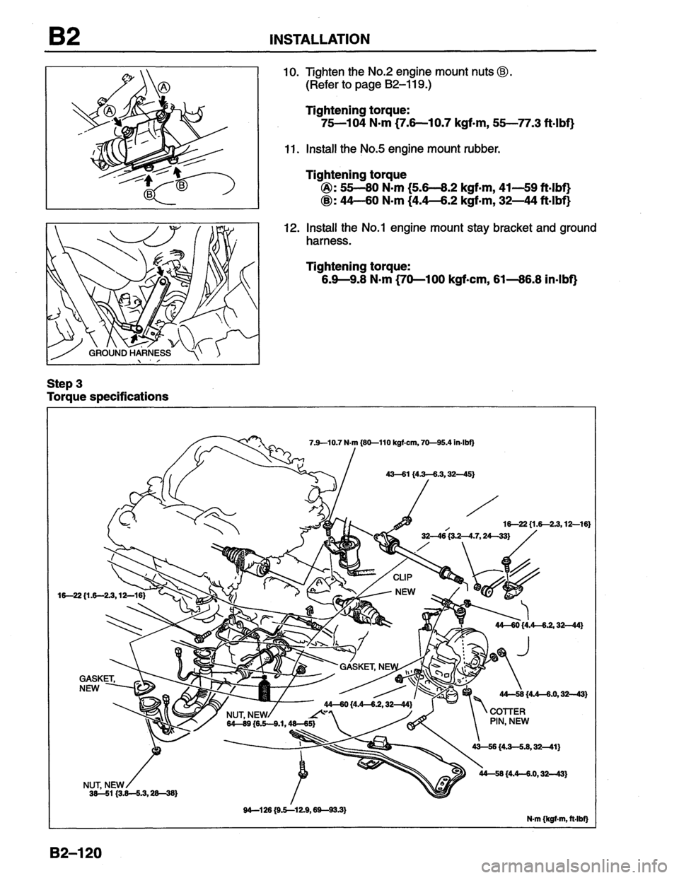 MAZDA MX-6 1996  Workshop Manual 