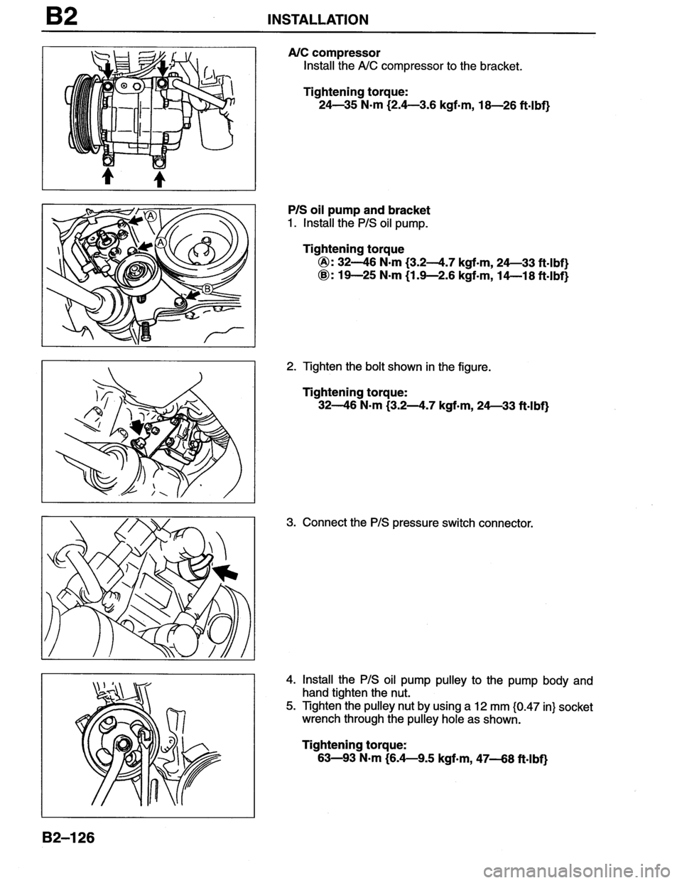 MAZDA MX-6 1996  Workshop Manual 