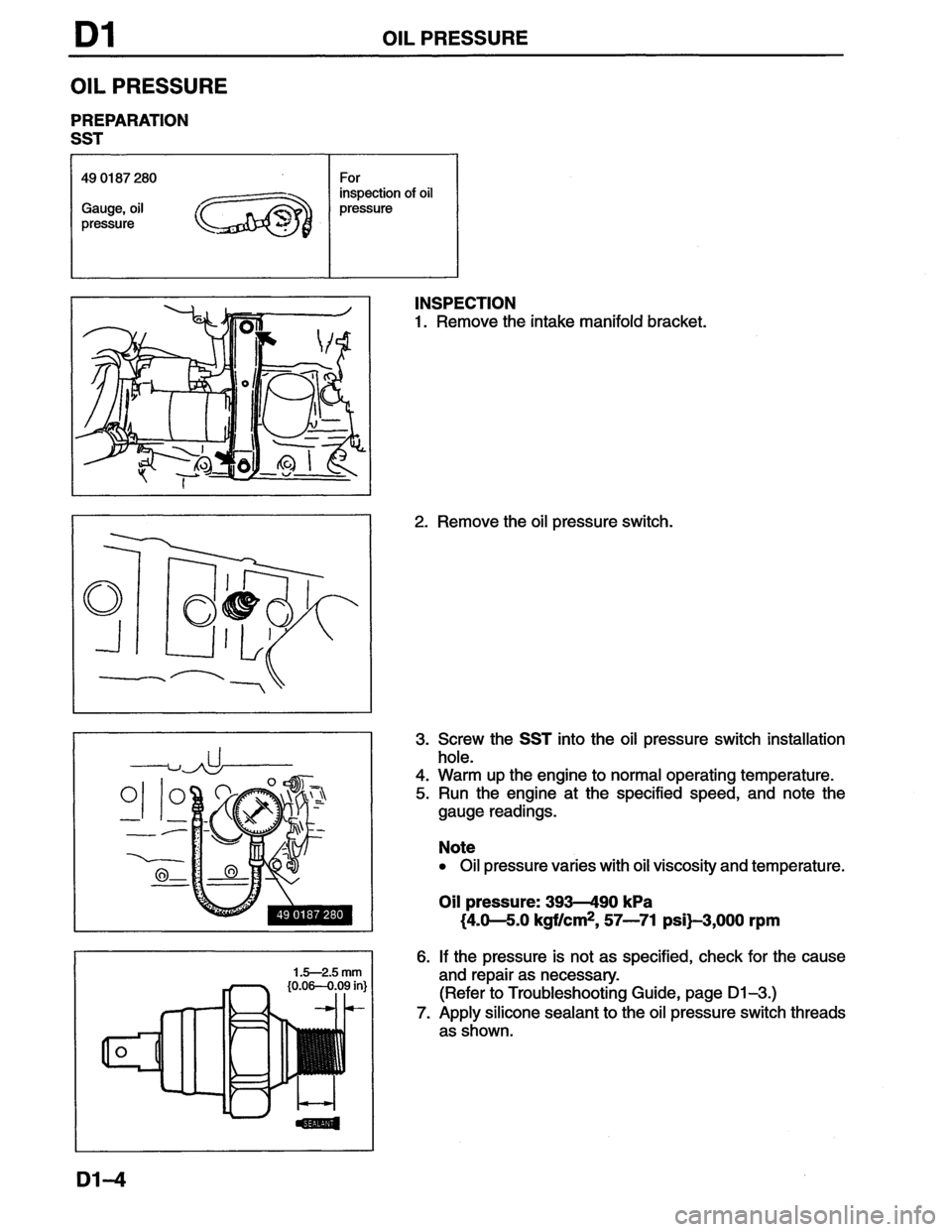 MAZDA MX-6 1996  Workshop Manual 