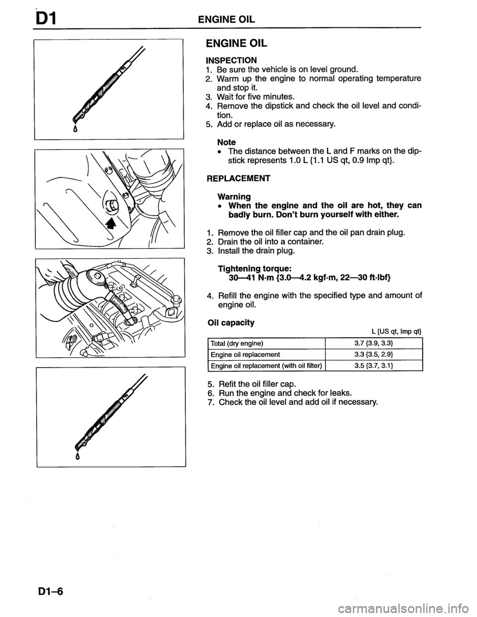 MAZDA MX-6 1996  Workshop Manual 