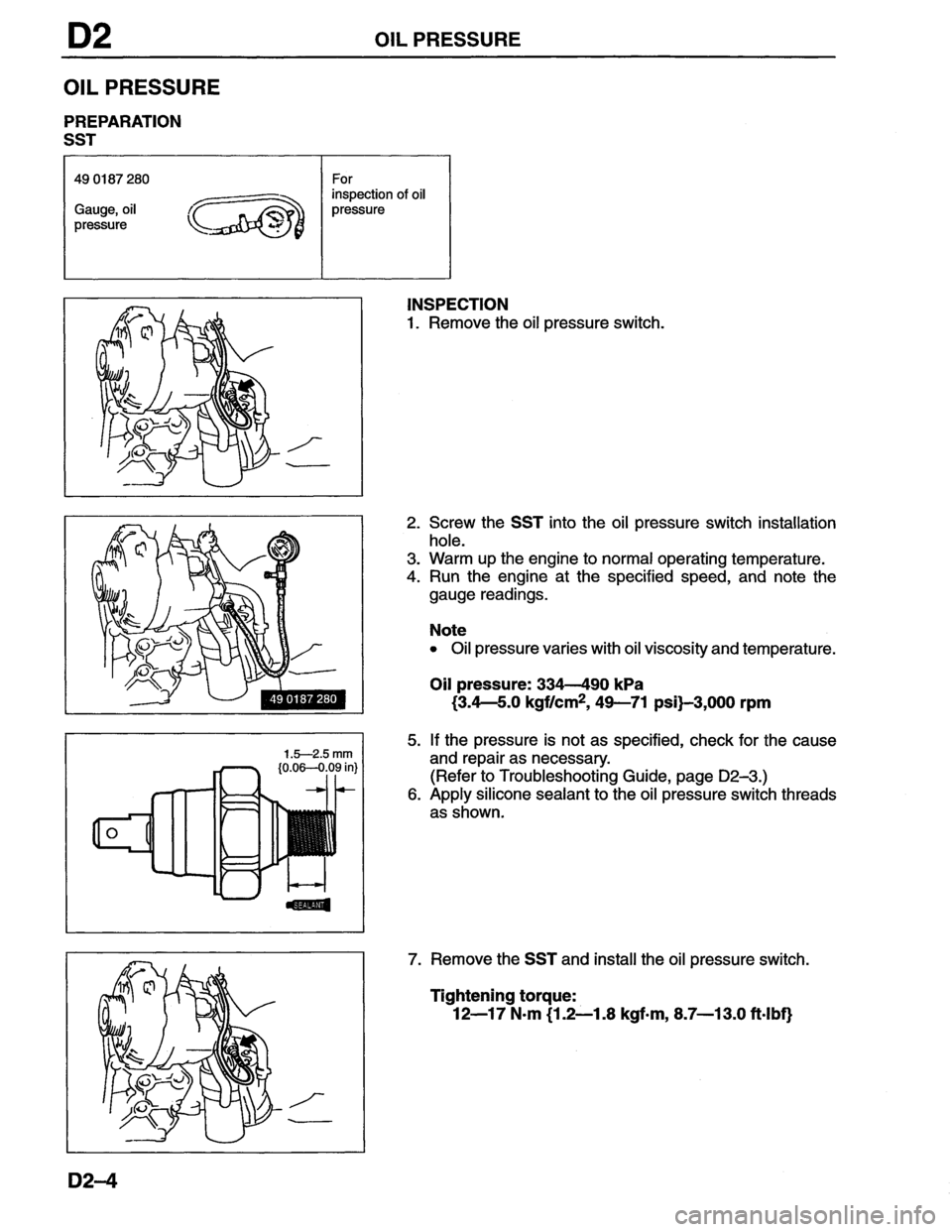 MAZDA MX-6 1996  Workshop Manual 