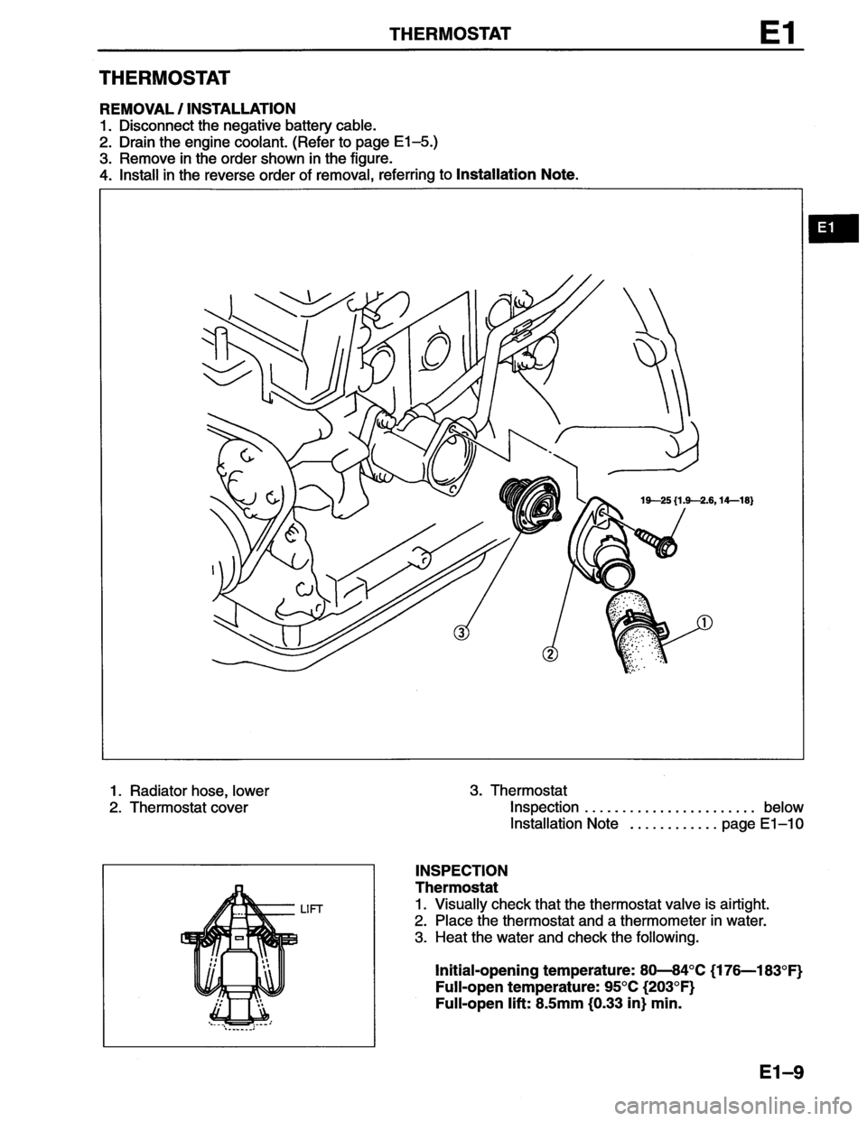 MAZDA MX-6 1996  Workshop Manual 