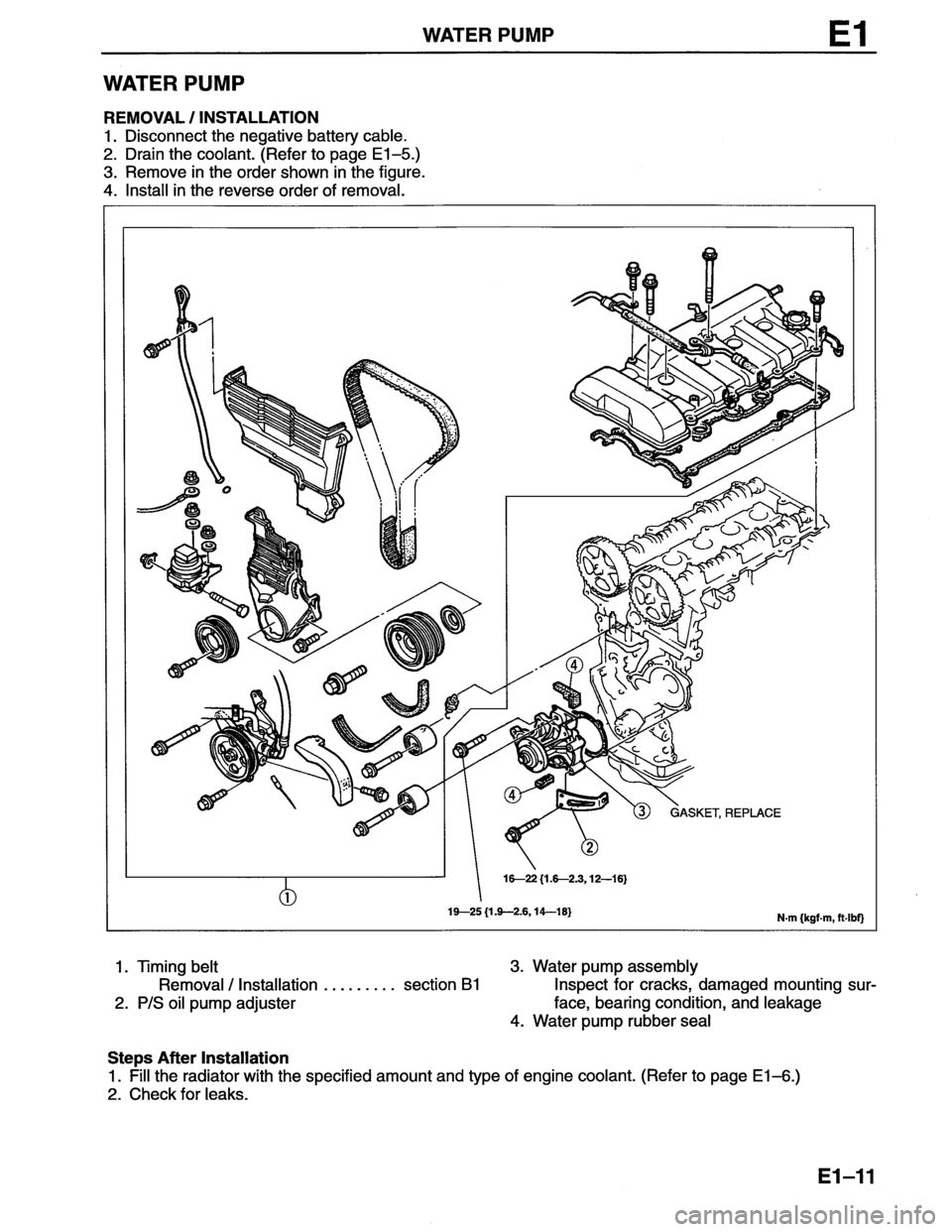MAZDA MX-6 1996  Workshop Manual 