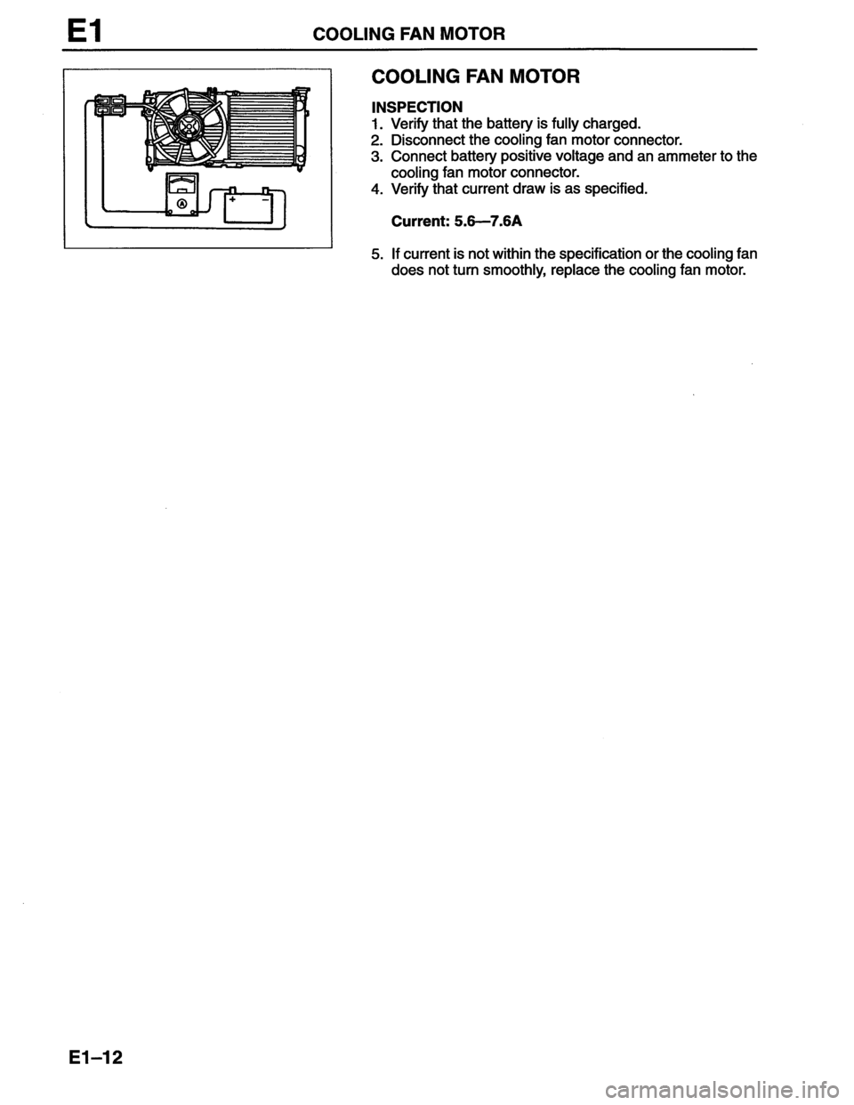 MAZDA MX-6 1996  Workshop Manual 