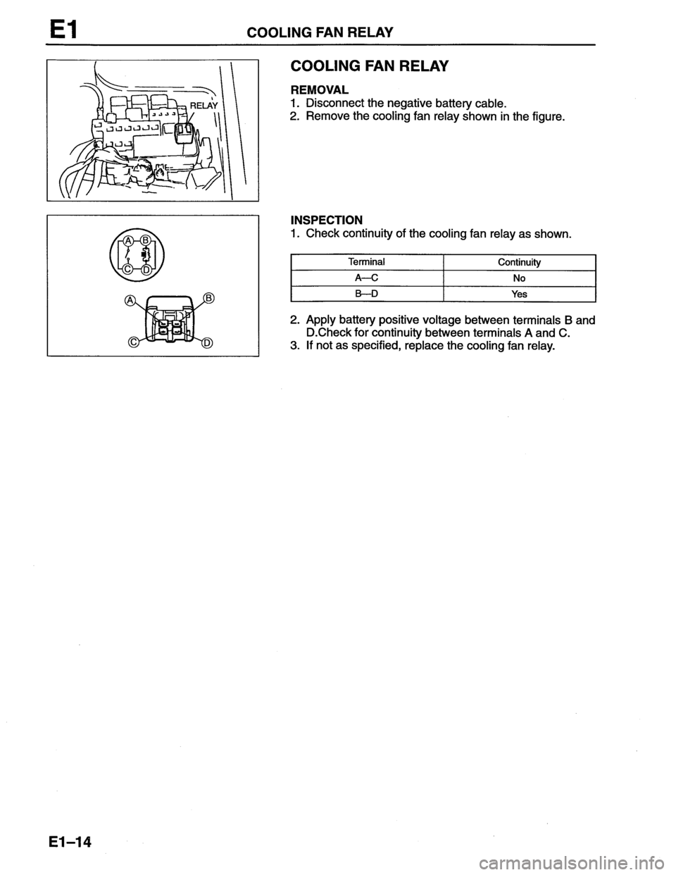 MAZDA MX-6 1996  Workshop Manual 