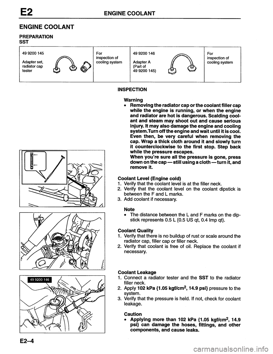 MAZDA MX-6 1996  Workshop Manual 