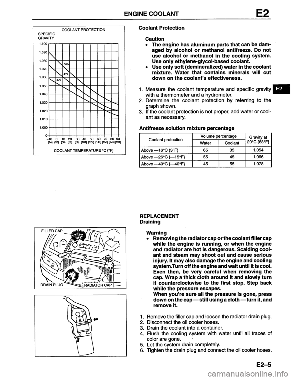 MAZDA MX-6 1996  Workshop Manual 