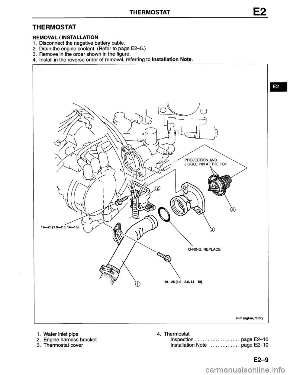 MAZDA MX-6 1996  Workshop Manual 