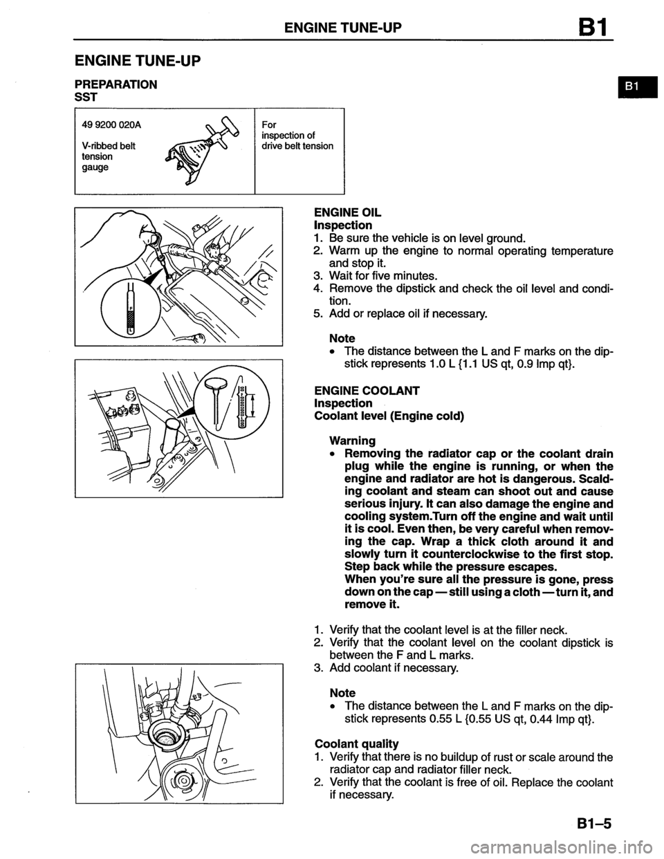 MAZDA MX-6 1996  Workshop Manual 