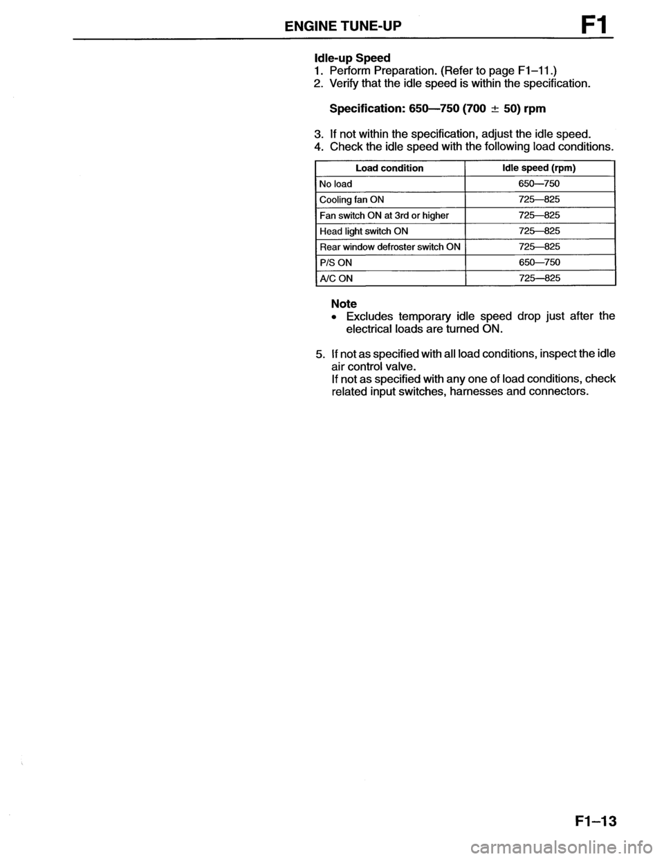 MAZDA MX-6 1996  Workshop Manual 