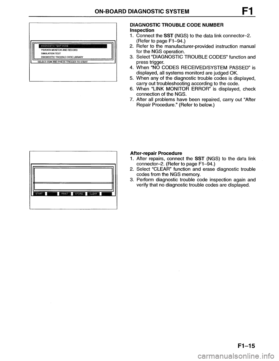 MAZDA MX-6 1996  Workshop Manual 