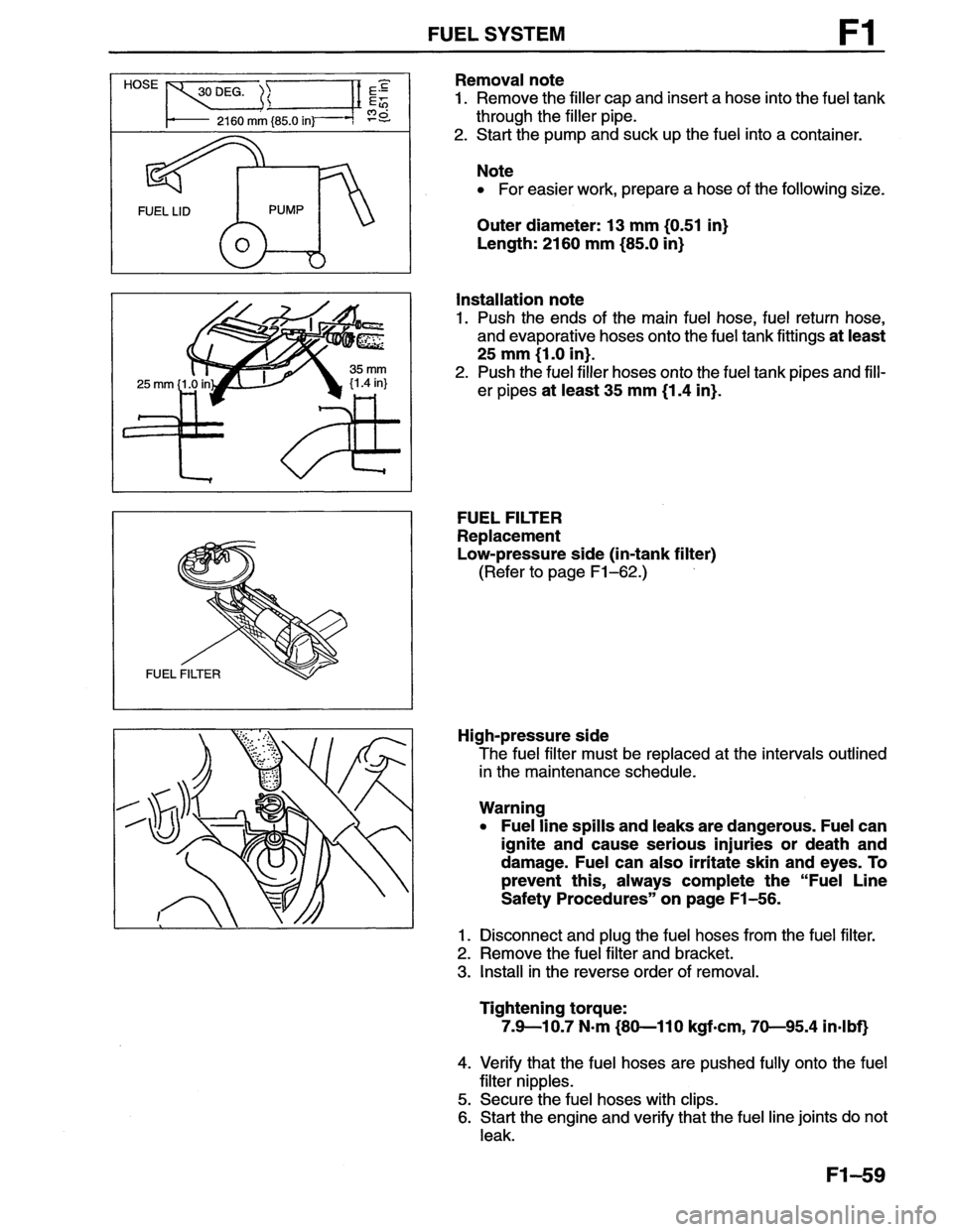 MAZDA MX-6 1996  Workshop Manual 