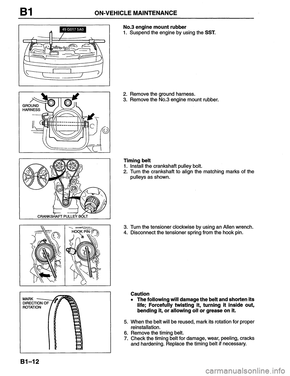MAZDA MX-6 1996  Workshop Manual 