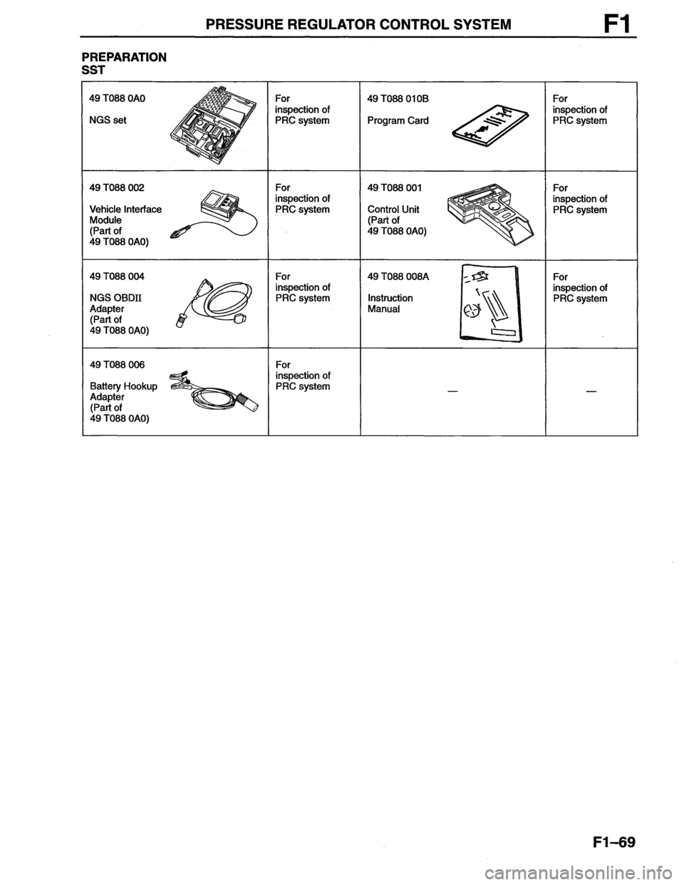 MAZDA MX-6 1996  Workshop Manual 