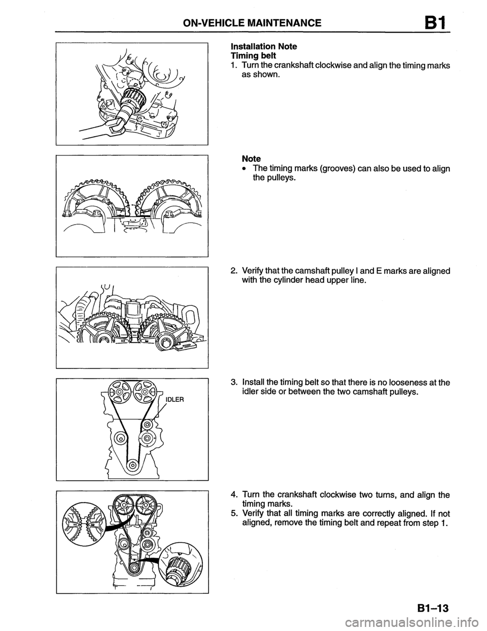 MAZDA MX-6 1996  Workshop Manual 