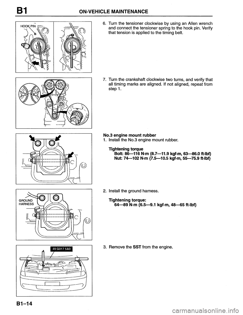 MAZDA MX-6 1996  Workshop Manual 