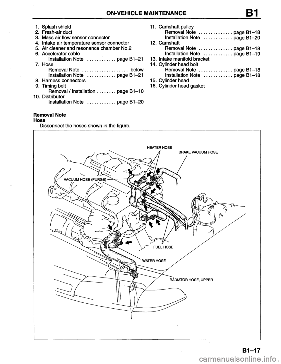 MAZDA MX-6 1996  Workshop Manual 