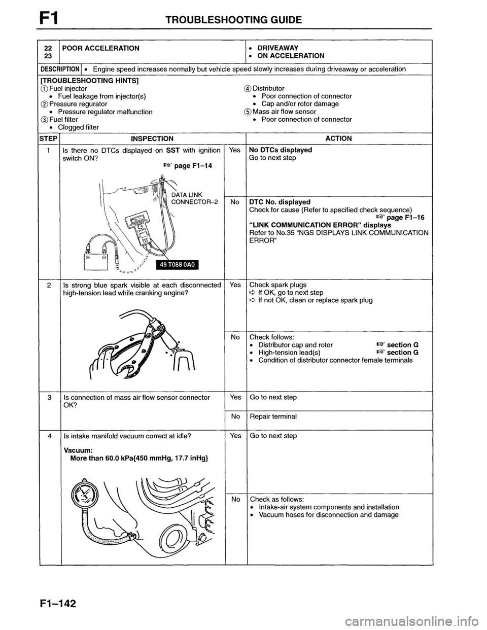 MAZDA MX-6 1996  Workshop Manual 