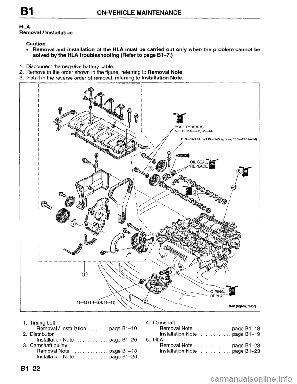MAZDA MX-6 1996  Workshop Manual 