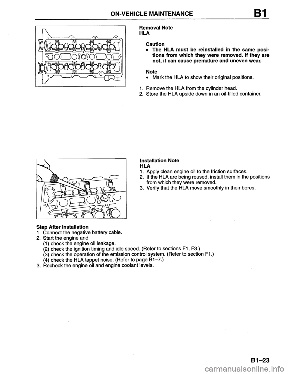 MAZDA MX-6 1996  Workshop Manual 