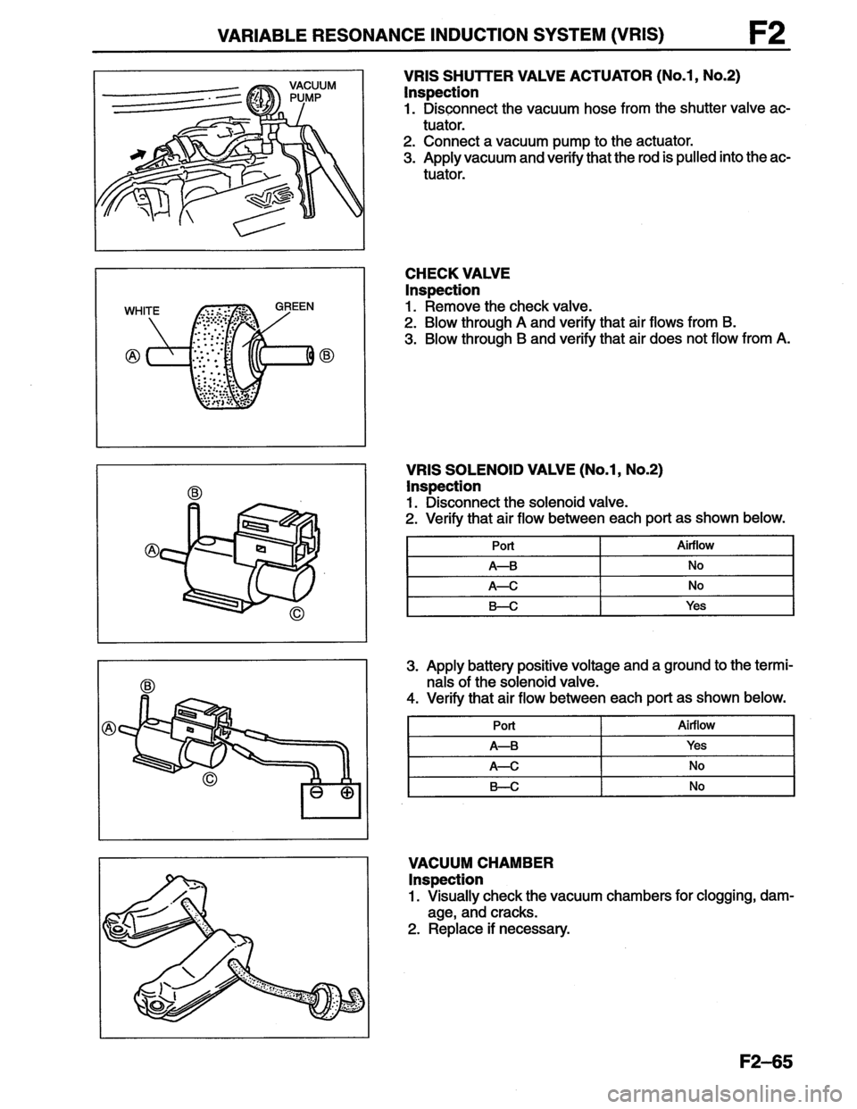 MAZDA MX-6 1996  Workshop Manual 