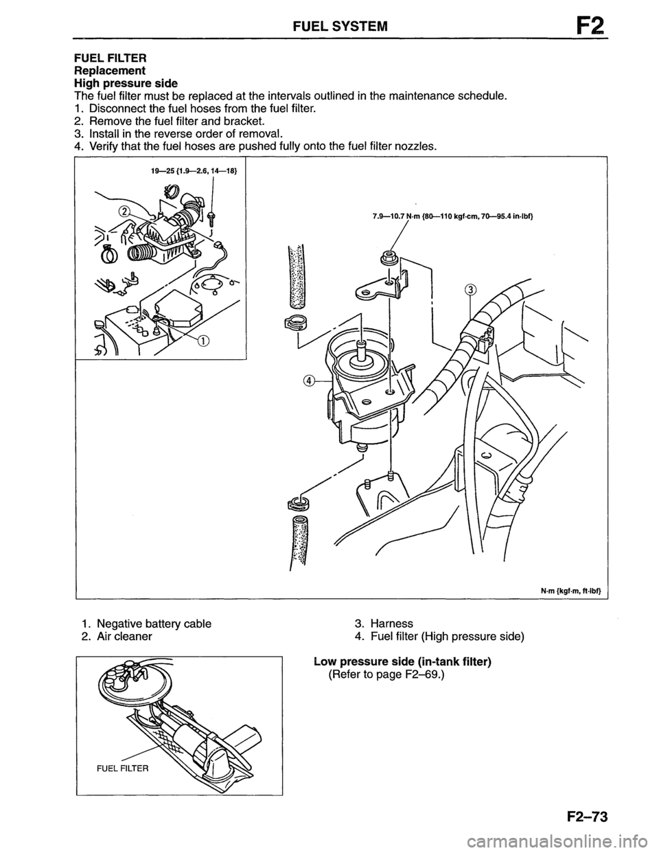MAZDA MX-6 1996  Workshop Manual 