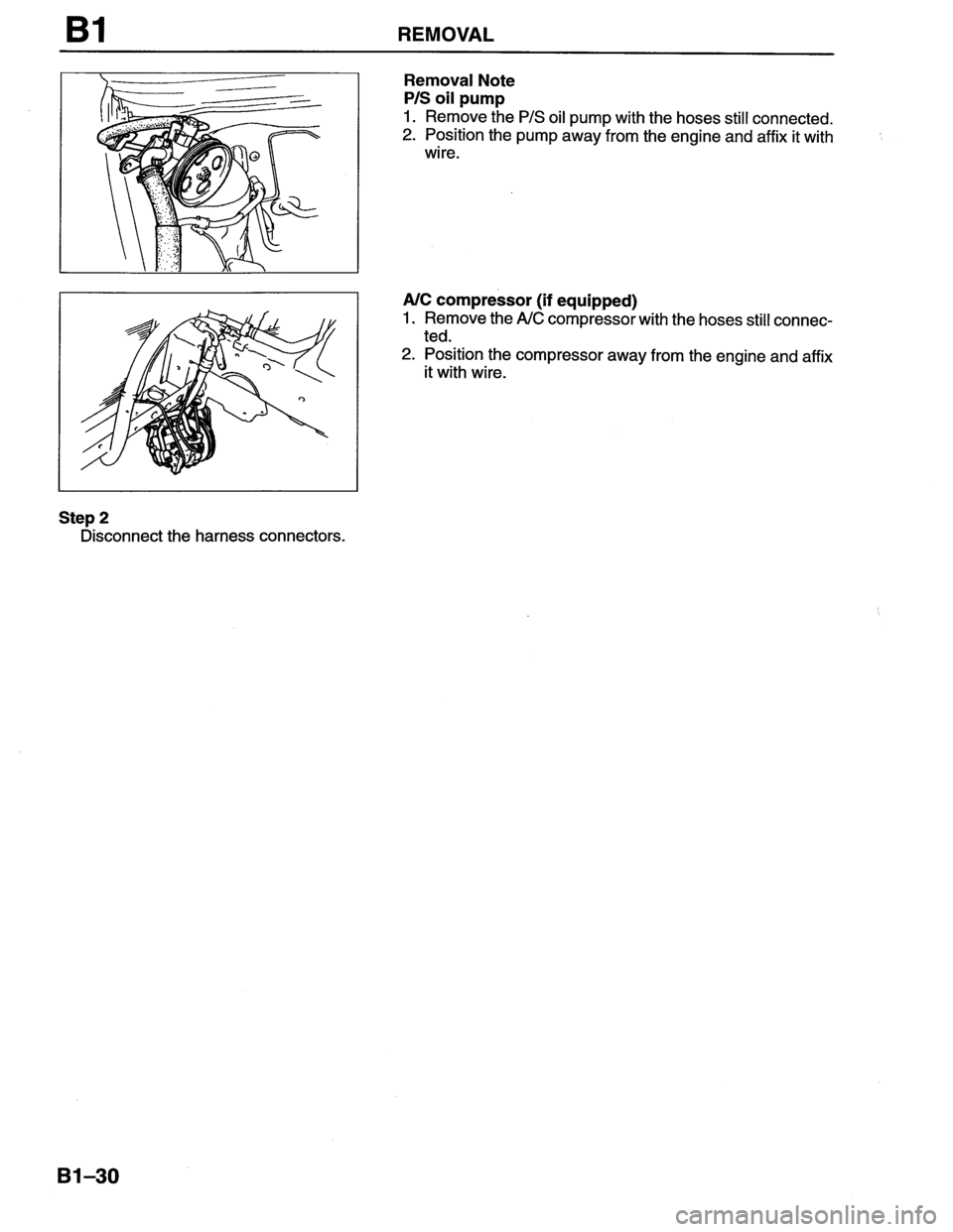 MAZDA MX-6 1996  Workshop Manual 