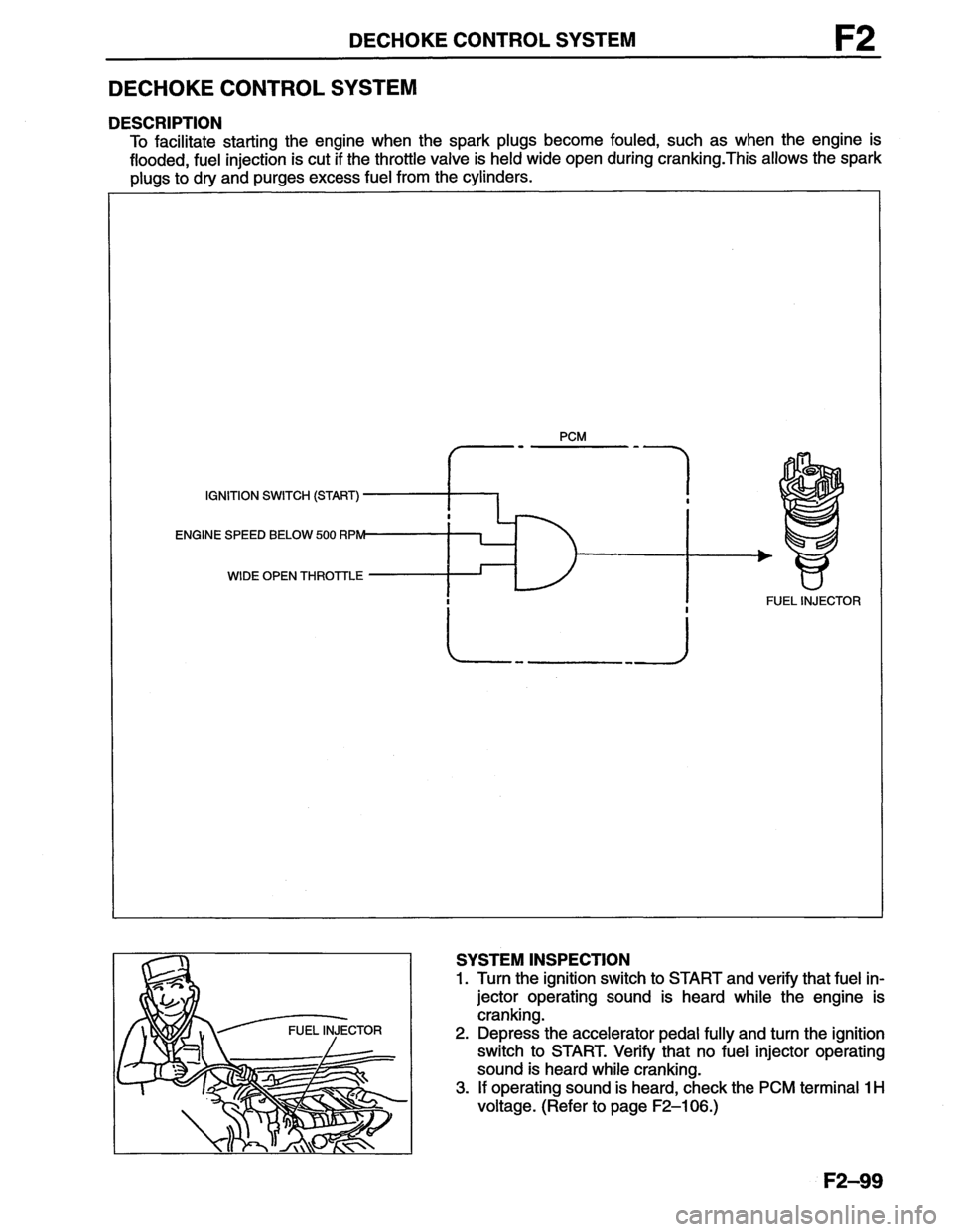 MAZDA MX-6 1996  Workshop Manual 