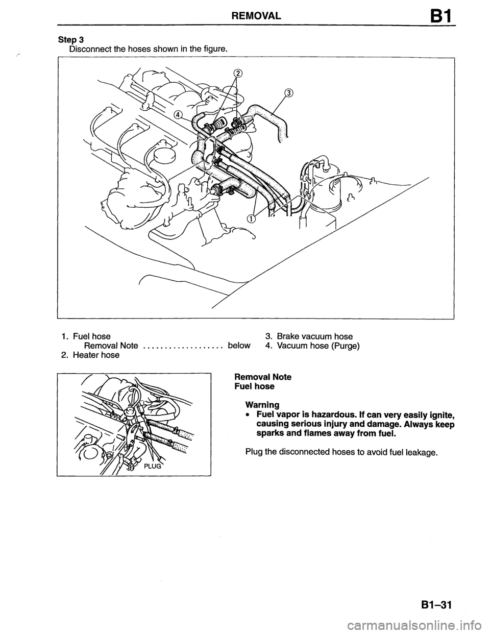 MAZDA MX-6 1996  Workshop Manual 