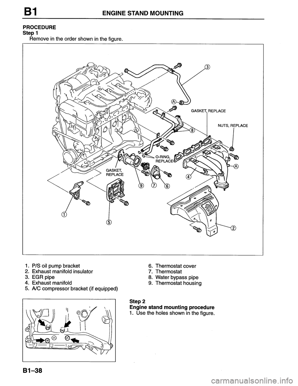 MAZDA MX-6 1996  Workshop Manual 