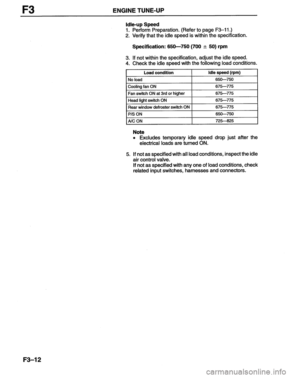 MAZDA MX-6 1996  Workshop Manual 