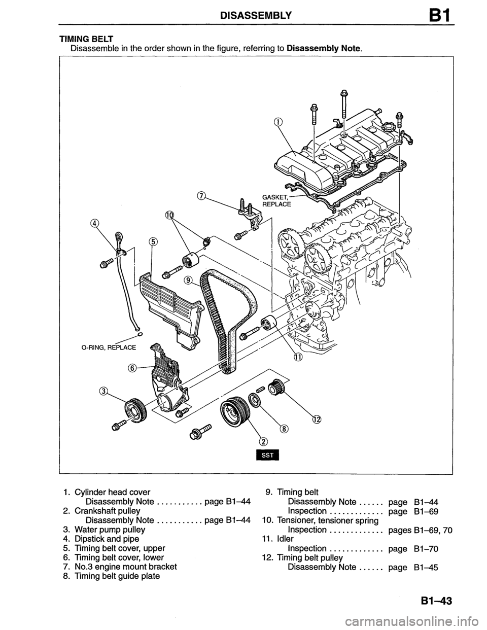 MAZDA MX-6 1996  Workshop Manual 