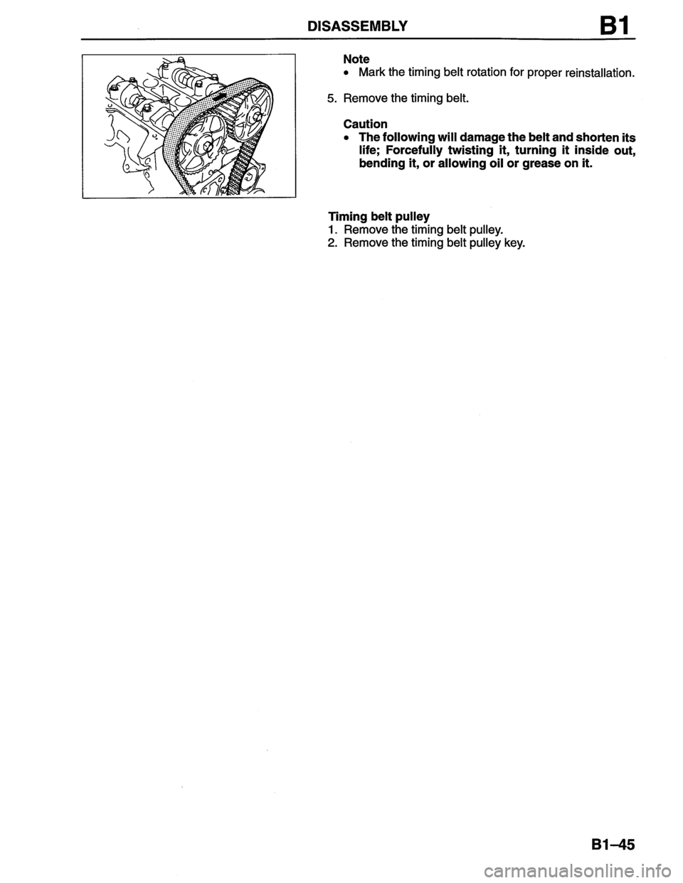 MAZDA MX-6 1996  Workshop Manual 