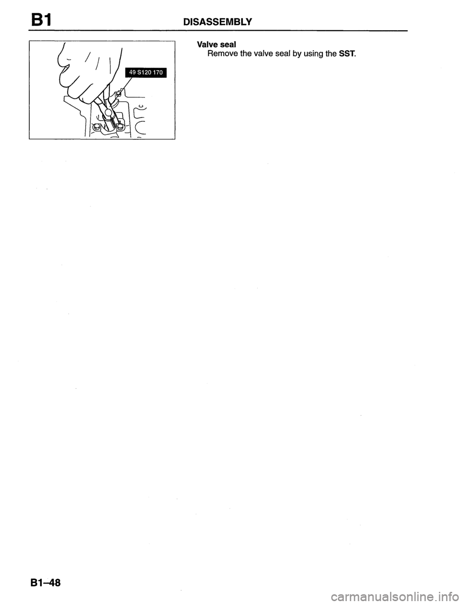 MAZDA MX-6 1996  Workshop Manual 
