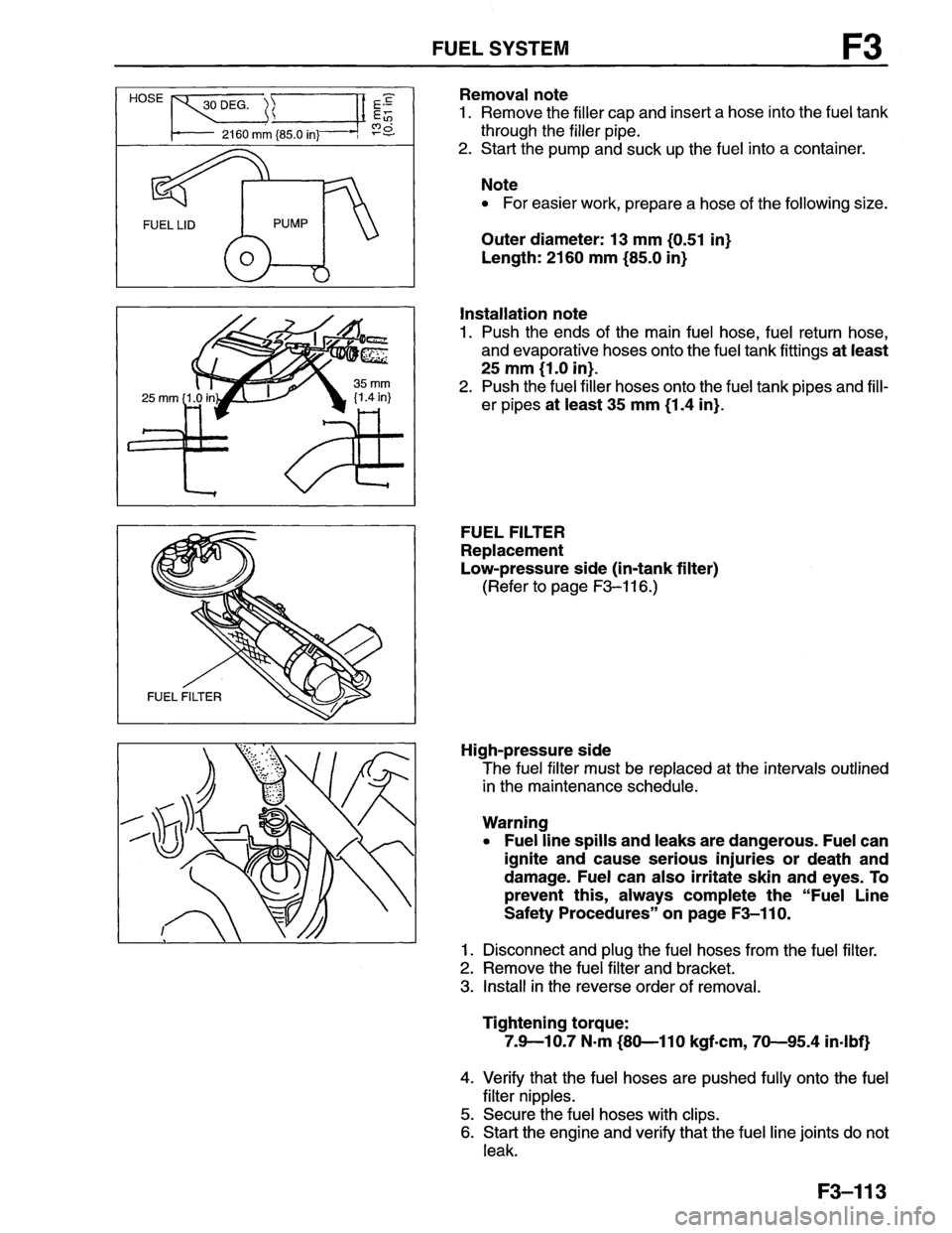 MAZDA MX-6 1996  Workshop Manual 