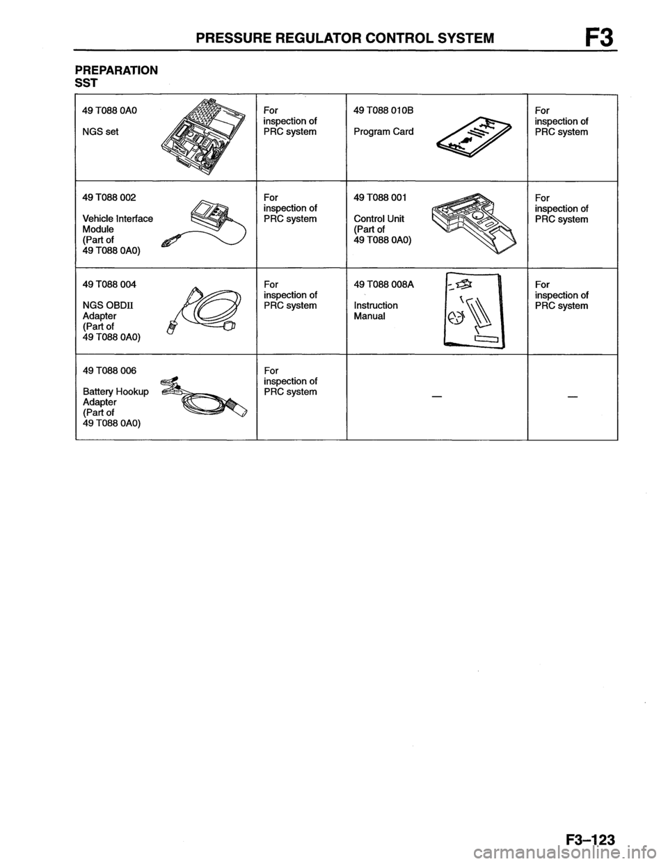 MAZDA MX-6 1996  Workshop Manual 