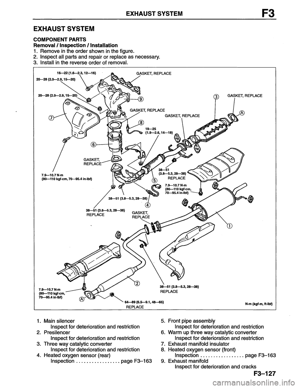 MAZDA MX-6 1996  Workshop Manual 