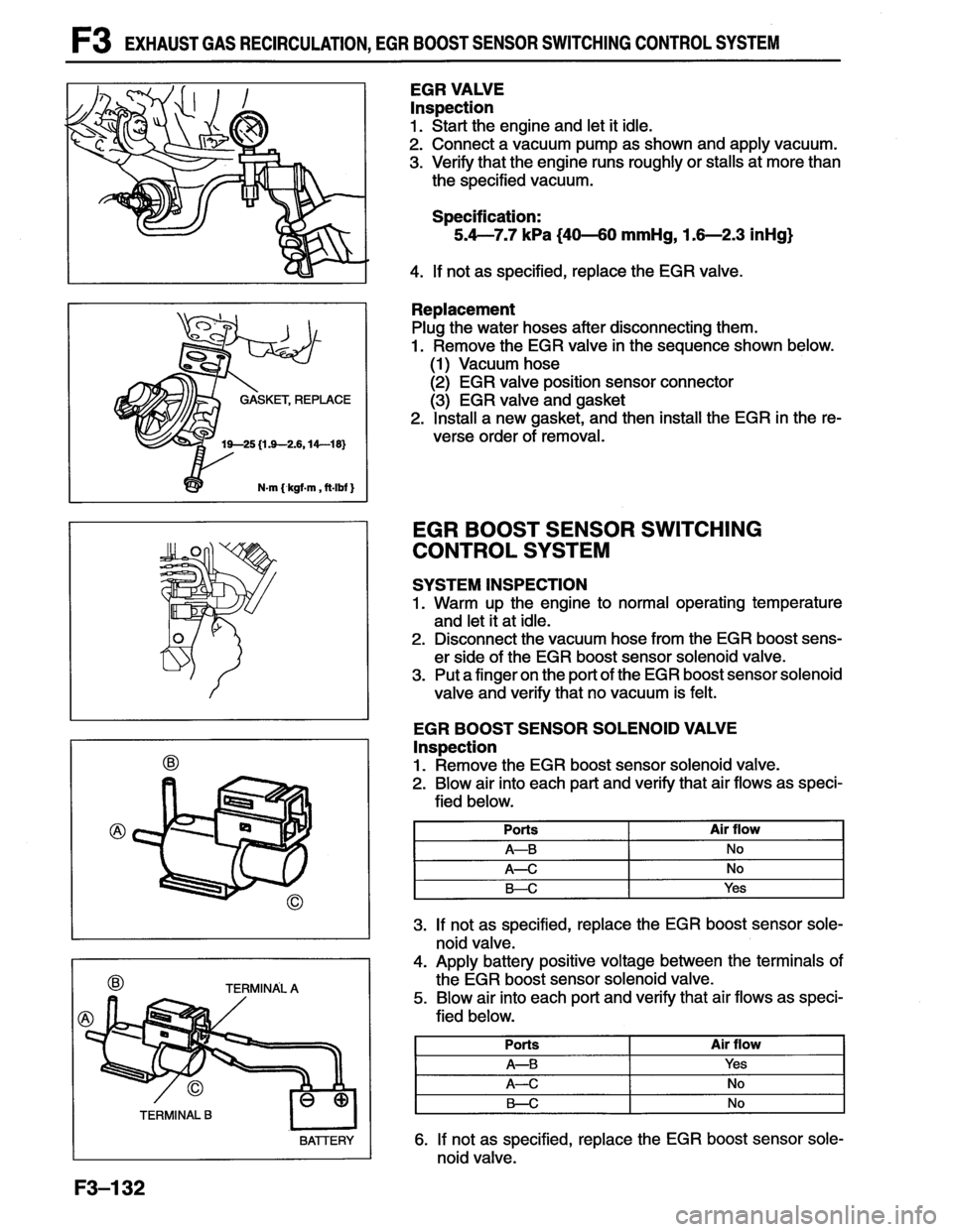 MAZDA MX-6 1996  Workshop Manual 