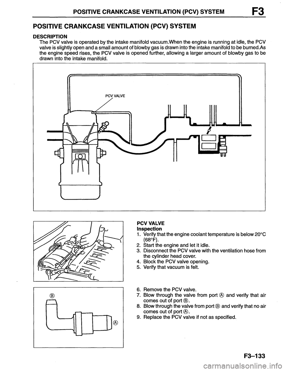 MAZDA MX-6 1996  Workshop Manual 