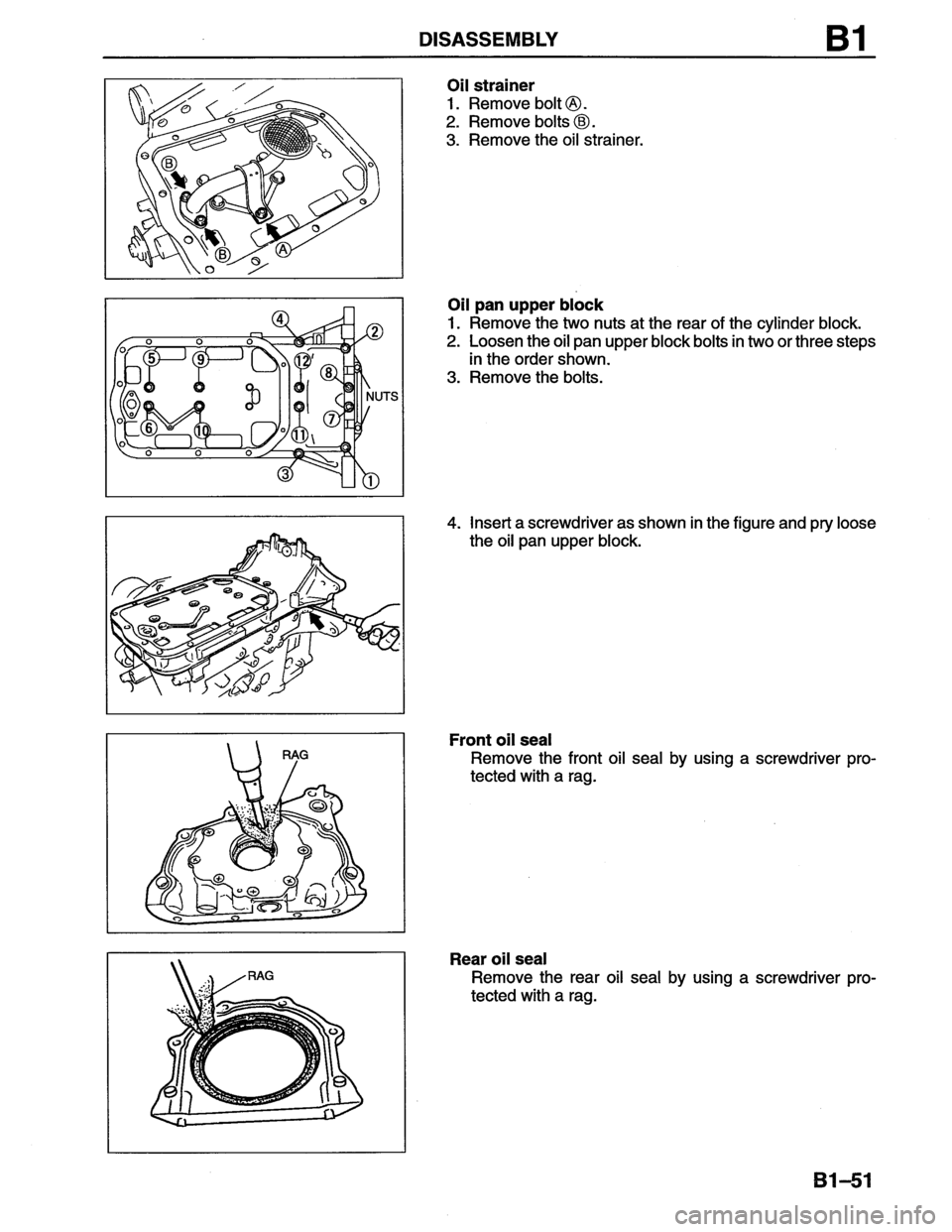 MAZDA MX-6 1996  Workshop Manual 