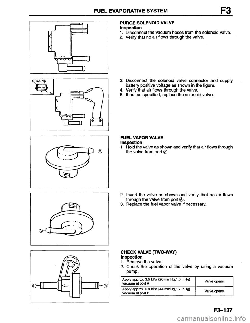 MAZDA MX-6 1996  Workshop Manual 